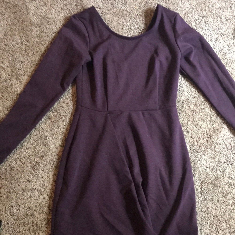 Plum dress